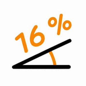 16%